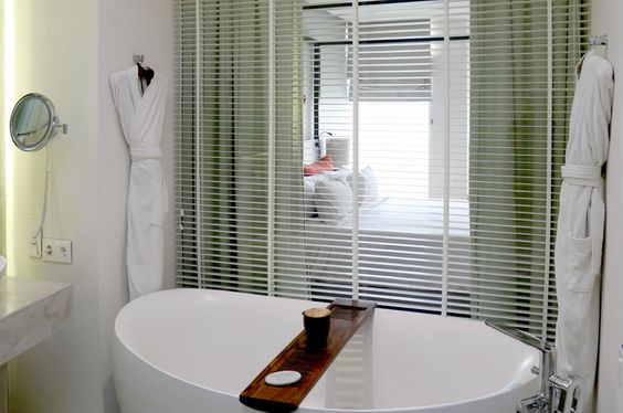 Bathroom and bedroom of luxury villas Seminyak