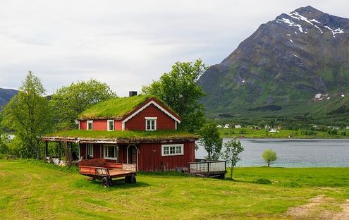 Visit the Lofoten Island at Norway to experience the secluded and peaceful travel destination