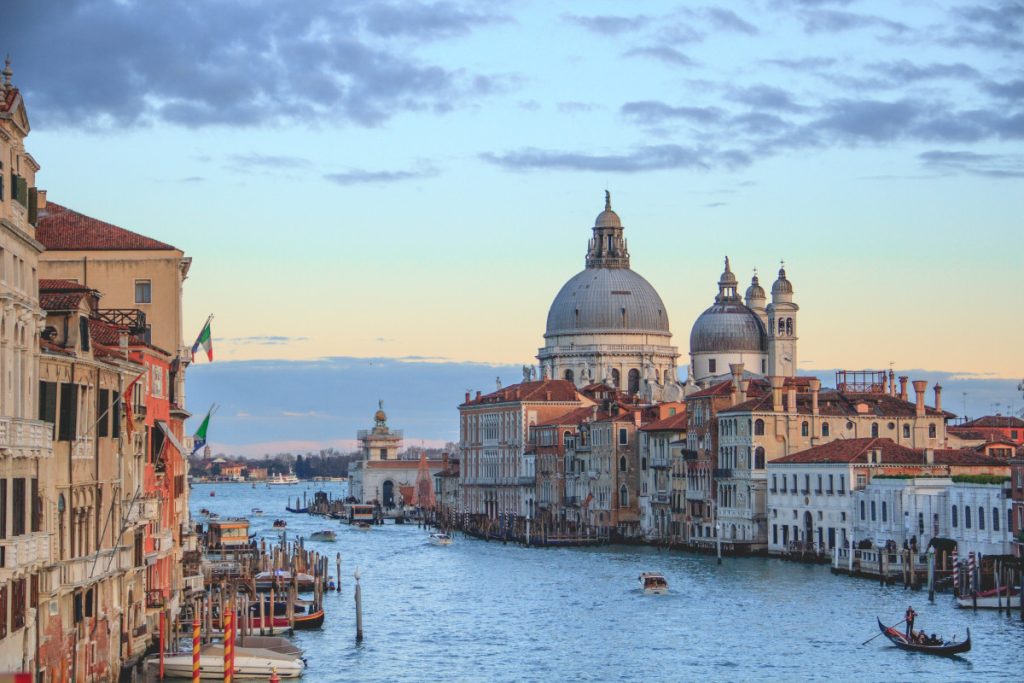 The beauty of Venice from gondola ride