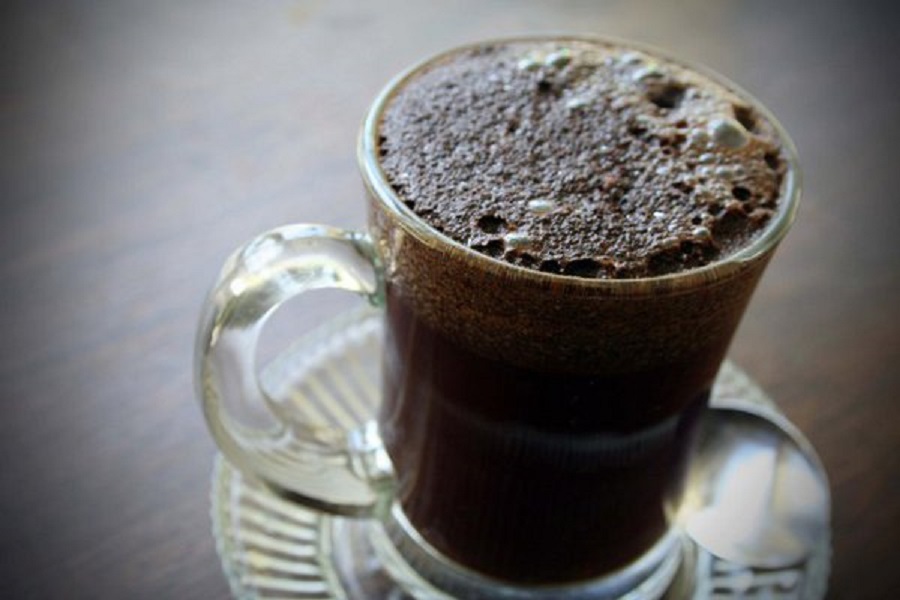 Kopi tubruk is coffee culture with method neutralizes the coffee's acidity and gives it a distinct flavor.